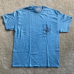 NWT 100% Cotton Delray Beach FL Unisex Pocket Tee
